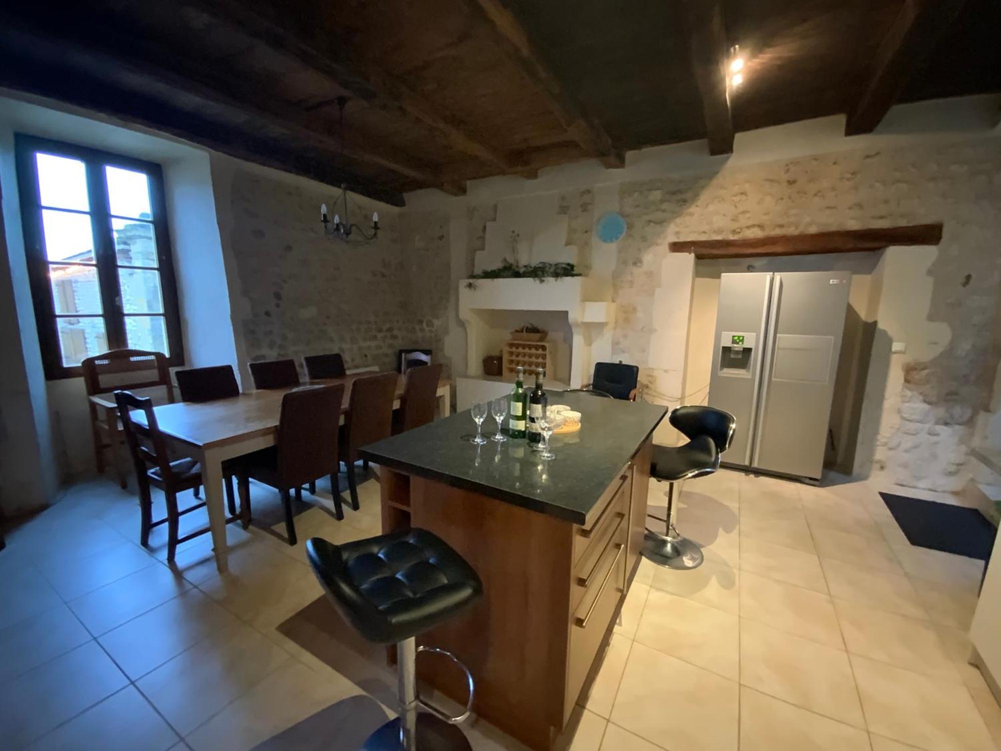 French Farmhouse Retreat With Pool & Superb Views. Blanzac  Bagian luar foto