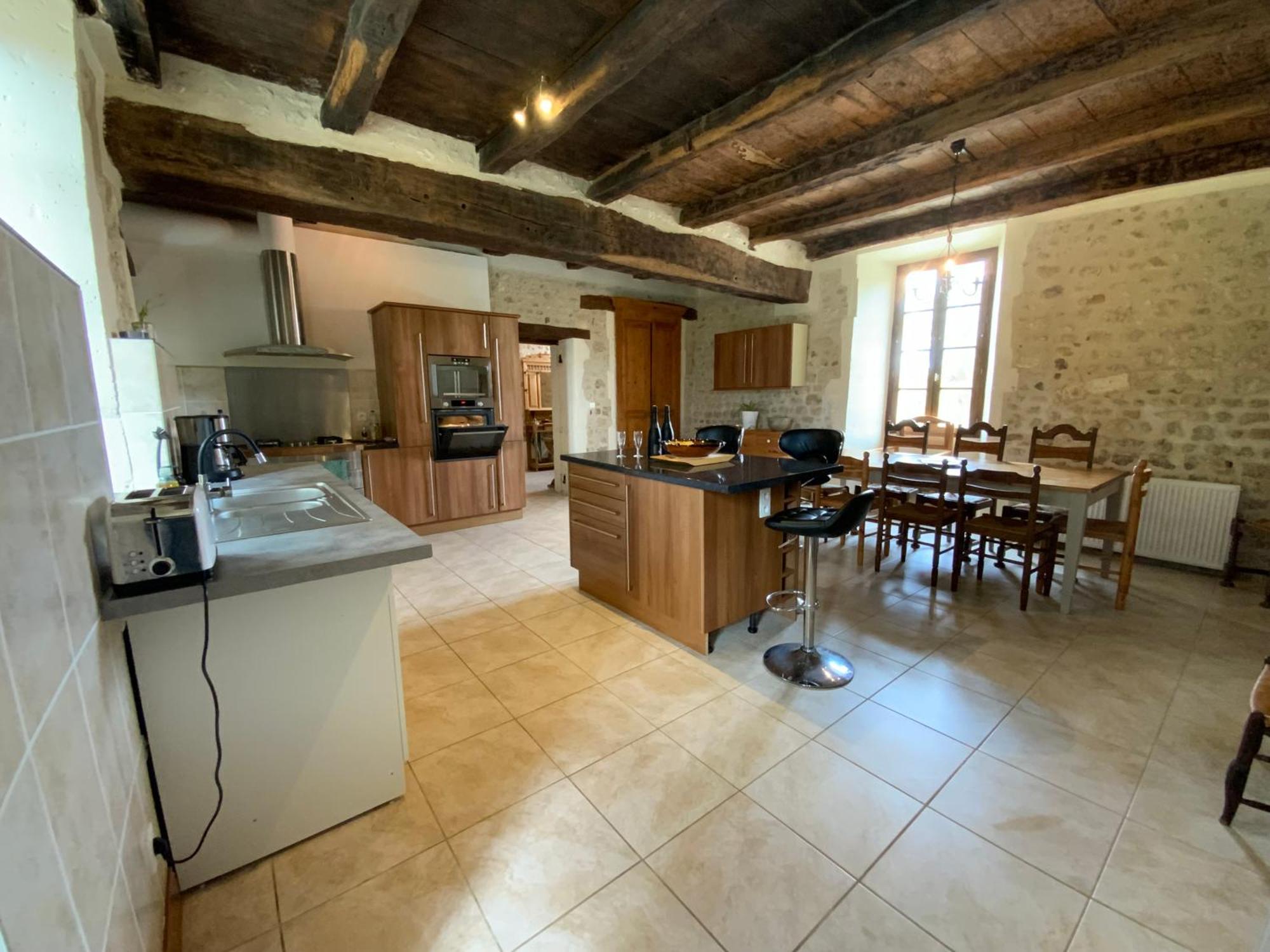 French Farmhouse Retreat With Pool & Superb Views. Blanzac  Bagian luar foto